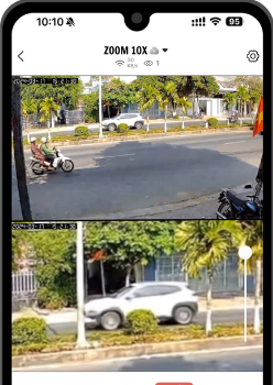 Camera zoom 10X